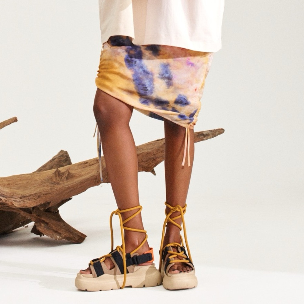 H&M color story collection sandals